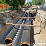 Тепловики модернизируют тепломагистраль на улице Рижской в Саратове Тепловики модернизируют тепломагистраль на улице Рижской в Саратове