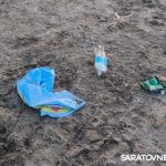 Энгельсские вандалы начали уничтожать городской пляж Энгельсские вандалы начали уничтожать городской пляж