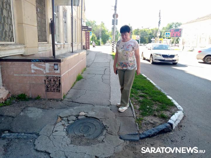 В центре города Энгельса отремонтируют пешеходную зону В центре города Энгельса отремонтируют пешеходную зону