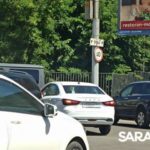 ДТП усугубило ежедневную пробку на Серова в Саратове ДТП усугубило ежедневную пробку на Серова в Саратове