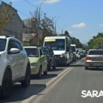 Грузовик, «Лада» и внедорожник усилили пробку на Серова в Саратове Грузовик, «Лада» и внедорожник усилили пробку на Серова в Саратове