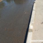 На улице Чернышевского в Саратове потоп