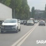 На проспекте Строителей пробка из-за ДТП с «Ладой» и Chevrolet На проспекте Строителей пробка из-за ДТП с «Ладой» и Chevrolet