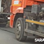 Улицу Танкистов в Саратове заливает водой