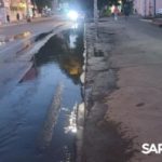 Центр Энгельса снова затопило канализацией Центр Энгельса снова затопило канализацией
