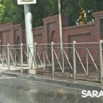 В Саратове у старинного кладбища образовался коммунальный потоп
