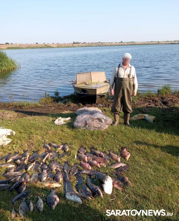 Под Саратовом у браконьеров изъяли более 1 км рыболовных сетей Под Саратовом у браконьеров изъяли более 1 км рыболовных сетей