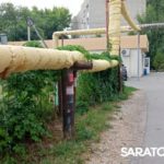 В Энгельсе протекла теплотрасса