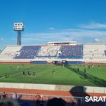 Саратовский «Сокол» борется с калинградской «Балтикой»