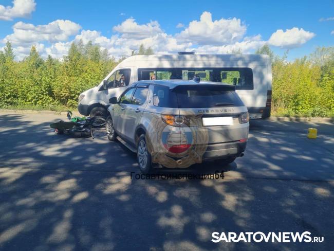 Юный мотоциклист пострадал в ДТП в Саратове Юный мотоциклист пострадал в ДТП в Саратове