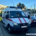 В Саратове беспилотники частично повредили высотку у моста