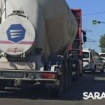 На Тархова в Саратове автоцистерна протаранила «Ларгус»