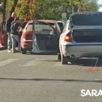 Два «Форда» столкнулись на Московской в Саратове