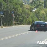 Lexus врезался в Kia в 1-м проезде Танкистов Саратова