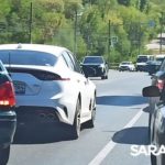 Lexus врезался в Kia в 1-м проезде Танкистов Саратова