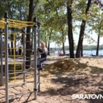 В селе Елшанка продолжается благоустройство пляжа В селе Елшанка продолжается благоустройство пляжа