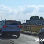 Две иномарки создали огромную пробку в Волжском районе Саратова