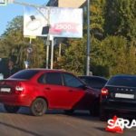 На Тархова в Саратове не разъехались две «Лады»
