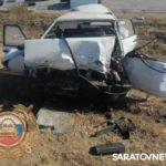 Два водителя пострадали в тройном ДТП в Новобурасском районе