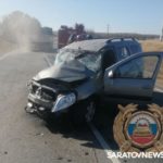 Два водителя пострадали в тройном ДТП в Новобурасском районе