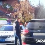 У Крытого рынка в Саратове столкнулись две иномарки