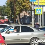 В Саратове из-за пожара перекрыта часть улицы Университетской