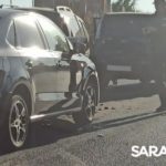 Тройное ДТП у старого аэропорта в Саратове создало пробку Тройное ДТП у старого аэропорта в Саратове создало пробку