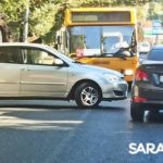 В Саратове авария на Мясницкой блокировала движение в сторону Соколовой