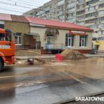 В Саратове затапливает улицу Чернышевского