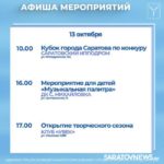 Выходные в Саратове: концерты, пешие экскурсии, игры для детей Выходные в Саратове: концерты, пешие экскурсии, игры для детей