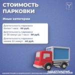 Саратовцам сообщили цены, порядок оплаты и режим работы платных парковок Саратовцам сообщили цены, порядок оплаты и режим работы платных парковок