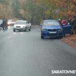 На дублере 50 лет Октября в Саратове произошла массовая авария На дублере 50 лет Октября в Саратове произошла массовая авария