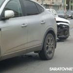 В Заводском районе Саратова столкнулись две иномарки