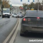 В Заводском районе Саратова столкнулись две иномарки