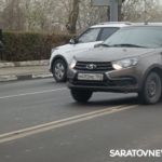 Въезд на Саратовский мост парализован со стороны Энгельса