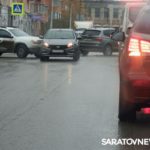У саратовской гостиницы «Богемия» произошло ДТП У саратовской гостиницы «Богемия» произошло ДТП