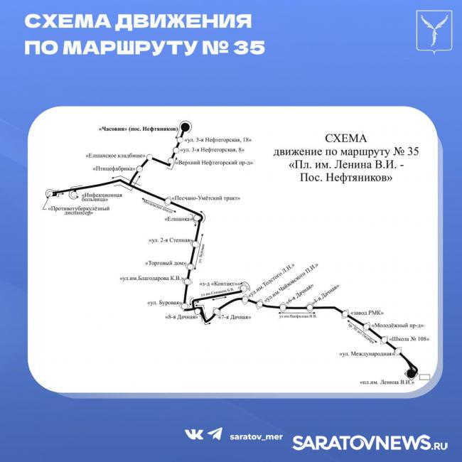 Два автобусных маршрута продлены до новых саратовских больниц Два автобусных маршрута продлены до новых саратовских больниц