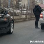 У 3-й Советской больницы в Саратове многокилометровая пробка из-за ДТП