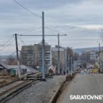 На трамвайном маршруте № 9 в Саратове уложили 83% шпал и 74% рельсов На трамвайном маршруте № 9 в Саратове уложили 83% шпал и 74% рельсов