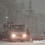 В сквере Заводского района Саратова смонтировали светящийся фонтан