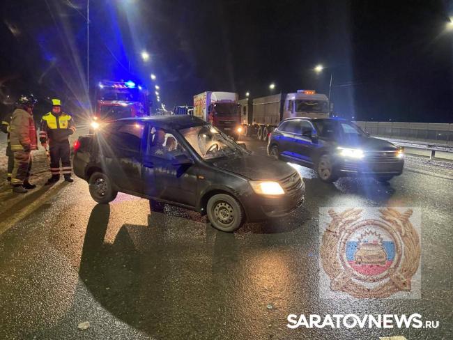 Водитель погиб в ДТП на подъезде к новому мосту через Волгу Водитель погиб в ДТП на подъезде к новому мосту через Волгу