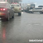 На проспекте Строителей в Саратове произошло тройное ДТП