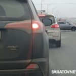 Две иномарки блокировали движение на Усть-Курдюмской в Саратове