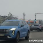 Две иномарки блокировали движение на Усть-Курдюмской в Саратове