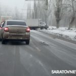 «ГАЗель» вылетела на обочину на 50 лет Октября в Саратове «ГАЗель» вылетела на обочину на 50 лет Октября в Саратове