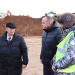 Панков: Идут работы по устройству земляного полотна объездной дороги вокруг Пугачева Панков: Идут работы по устройству земляного полотна объездной дороги вокруг Пугачева