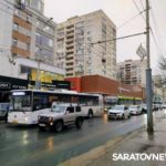 На Московской в Саратове пробка из-за ДТП с автобусом и «ГАЗелью» На Московской в Саратове пробка из-за ДТП с автобусом и «ГАЗелью»
