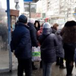 В Саратове большой затор на улице Московской В Саратове большой затор на улице Московской