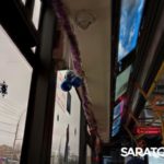 В Саратове ещё ездят новогодние троллейбусы