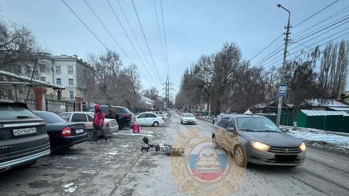 Саратовец попал в аварию на электровелосипеде Саратовец попал в аварию на электровелосипеде